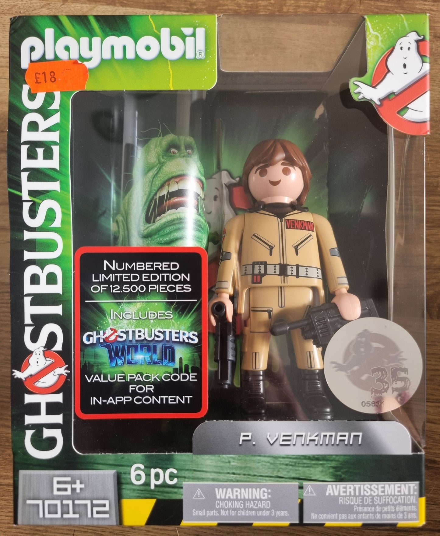 Playmobil Ghostbusters P.Venkman Limited Edition