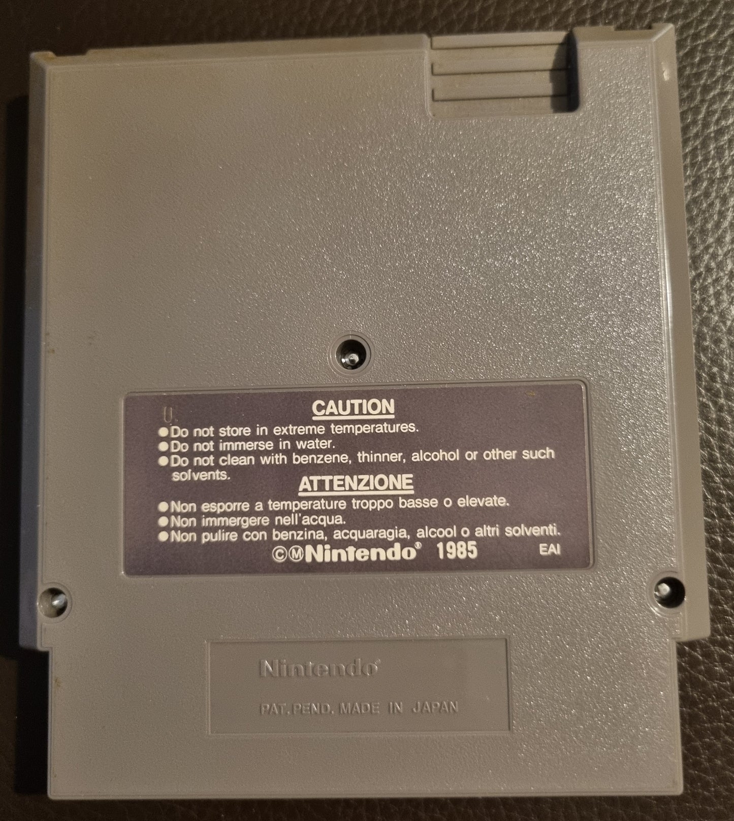 NES Airwolf boxed with manual (no poly block)