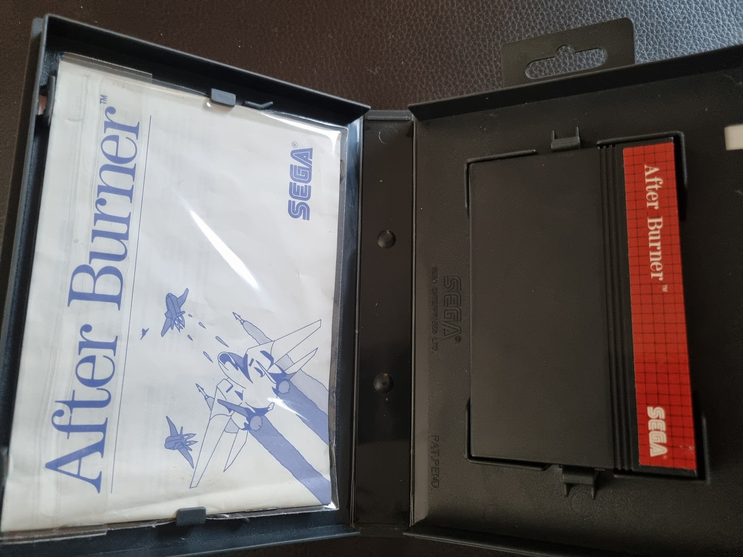 Sega Master System After Burner boxed with manual