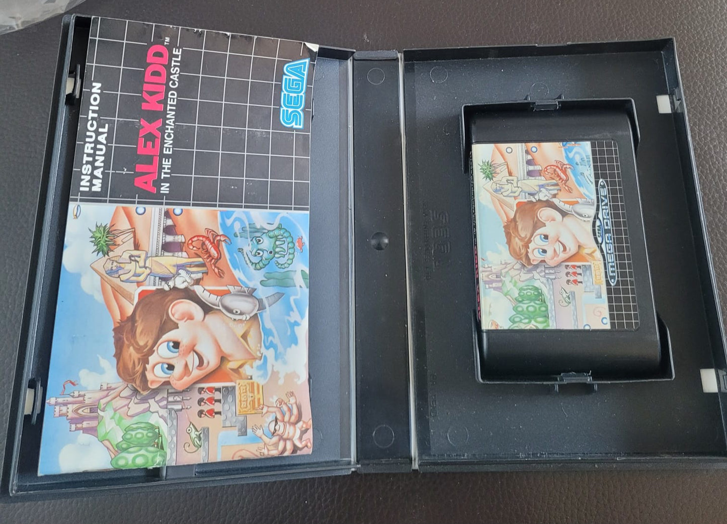 Sega Mega Drive Alex Kidd boxed with manual