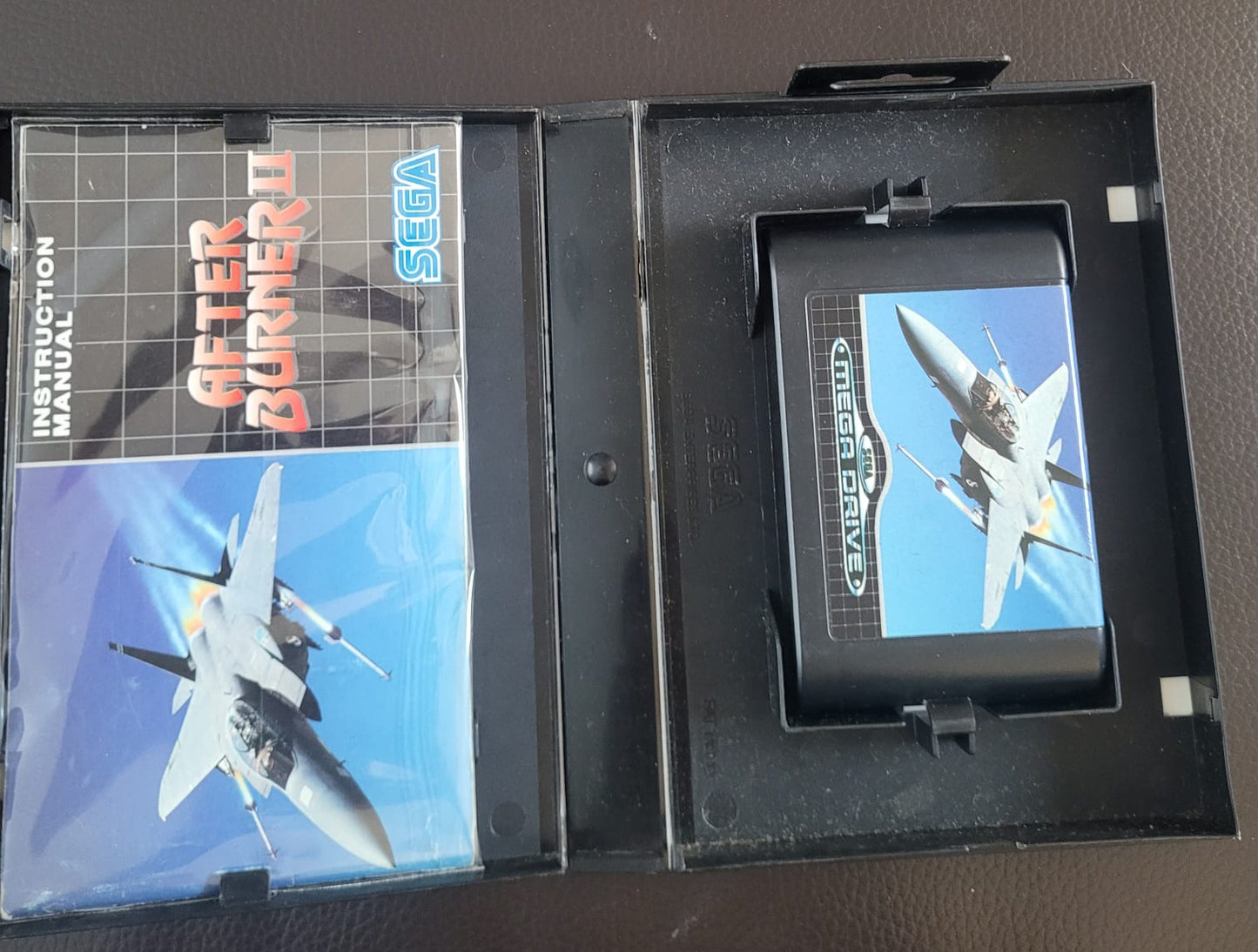 Sega Mega Drive After Burner II boxed with manual