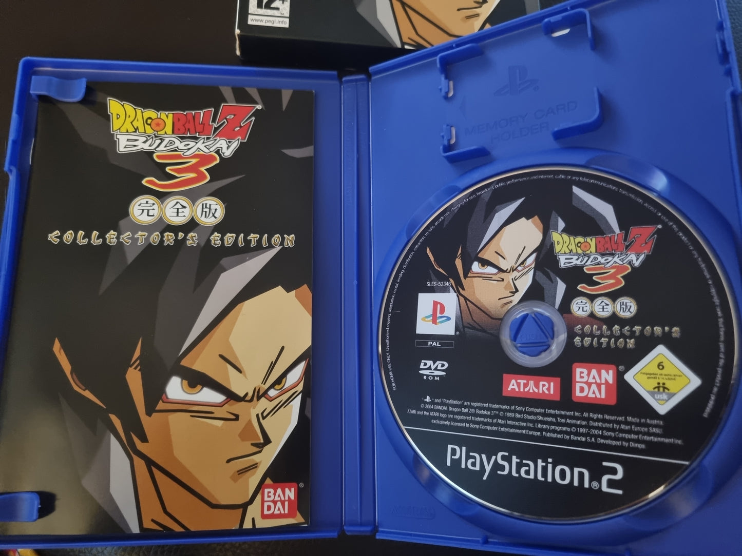PS2 Dragon Ball Z Budokai 3 Collector's Edition boxed with manual