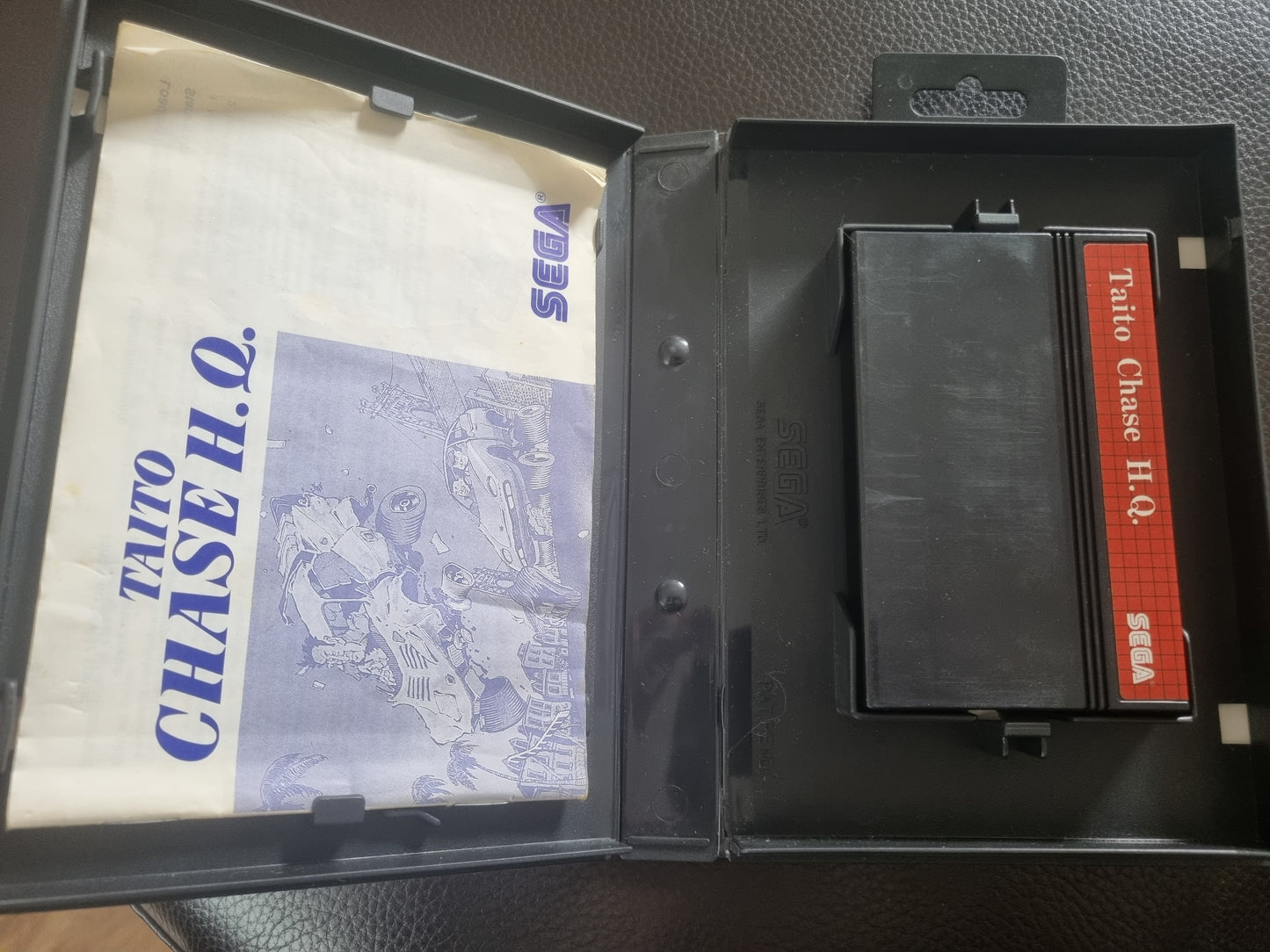 Sega Master System Chase H.Q boxed with manual