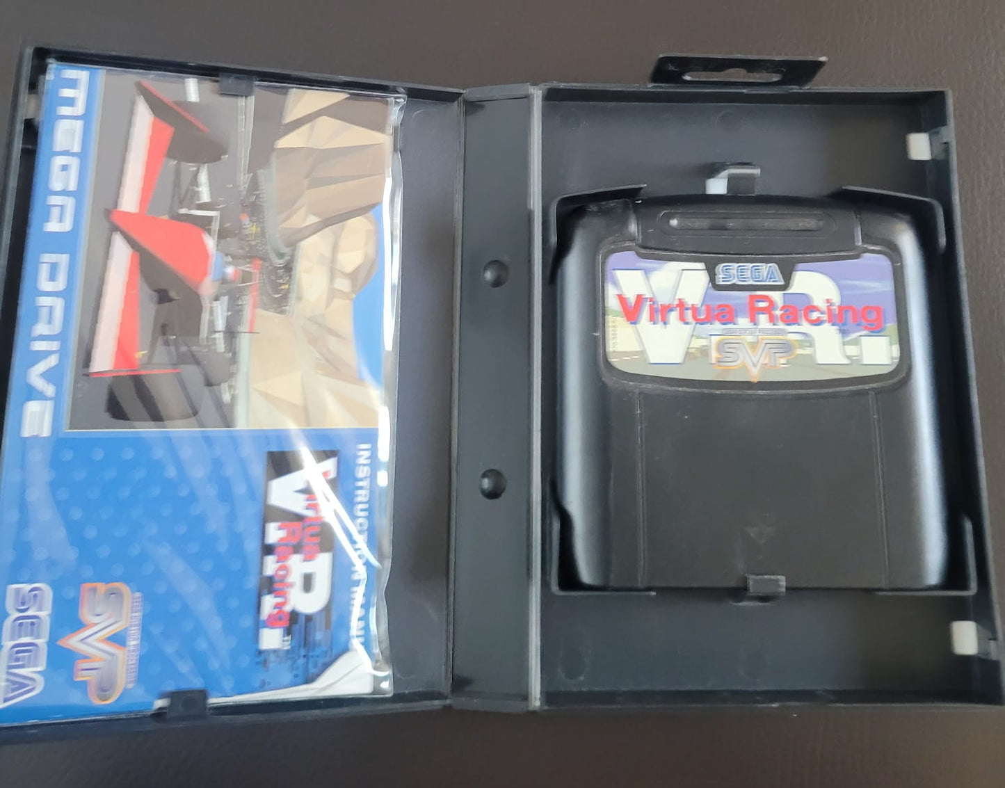Sega Mega Drive Virtua Racing boxed with manual