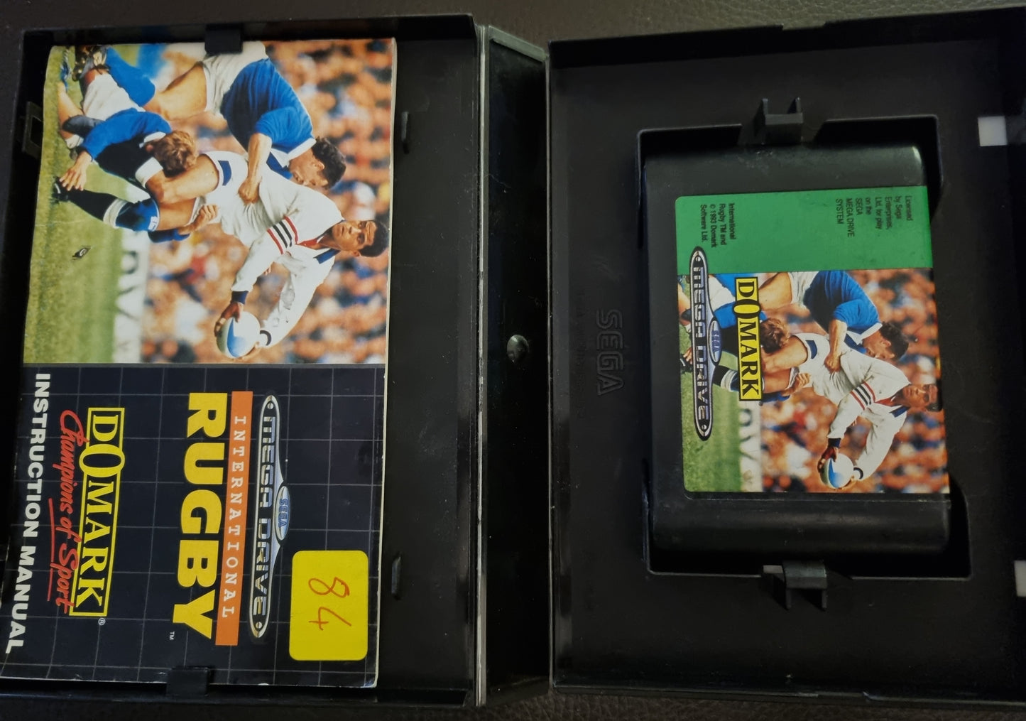 Sega Mega Drive International Rugby boxed with manual