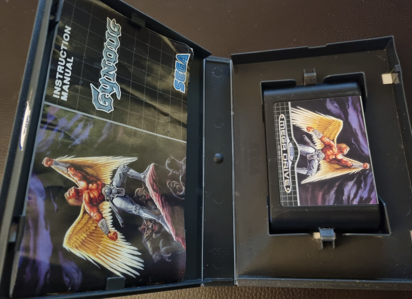 Sega Mega Drive Gynoug boxed with manual