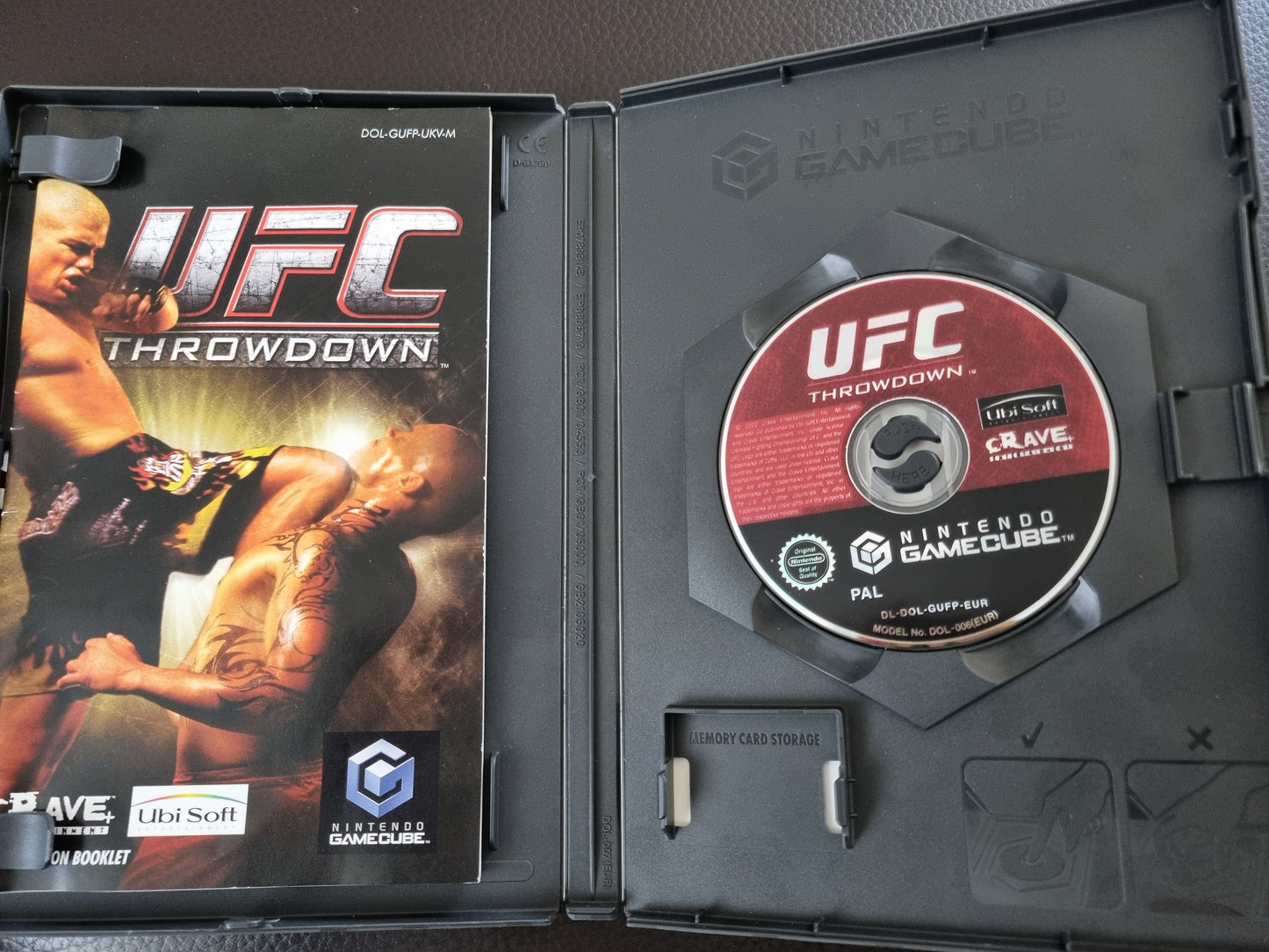 Nintendo GameCube UFC Throwdown- with manual