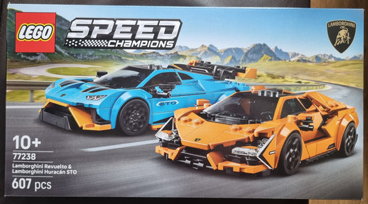 Lego Speed Champions Lamborghini Revuelto & Lamborghini Huracan STO