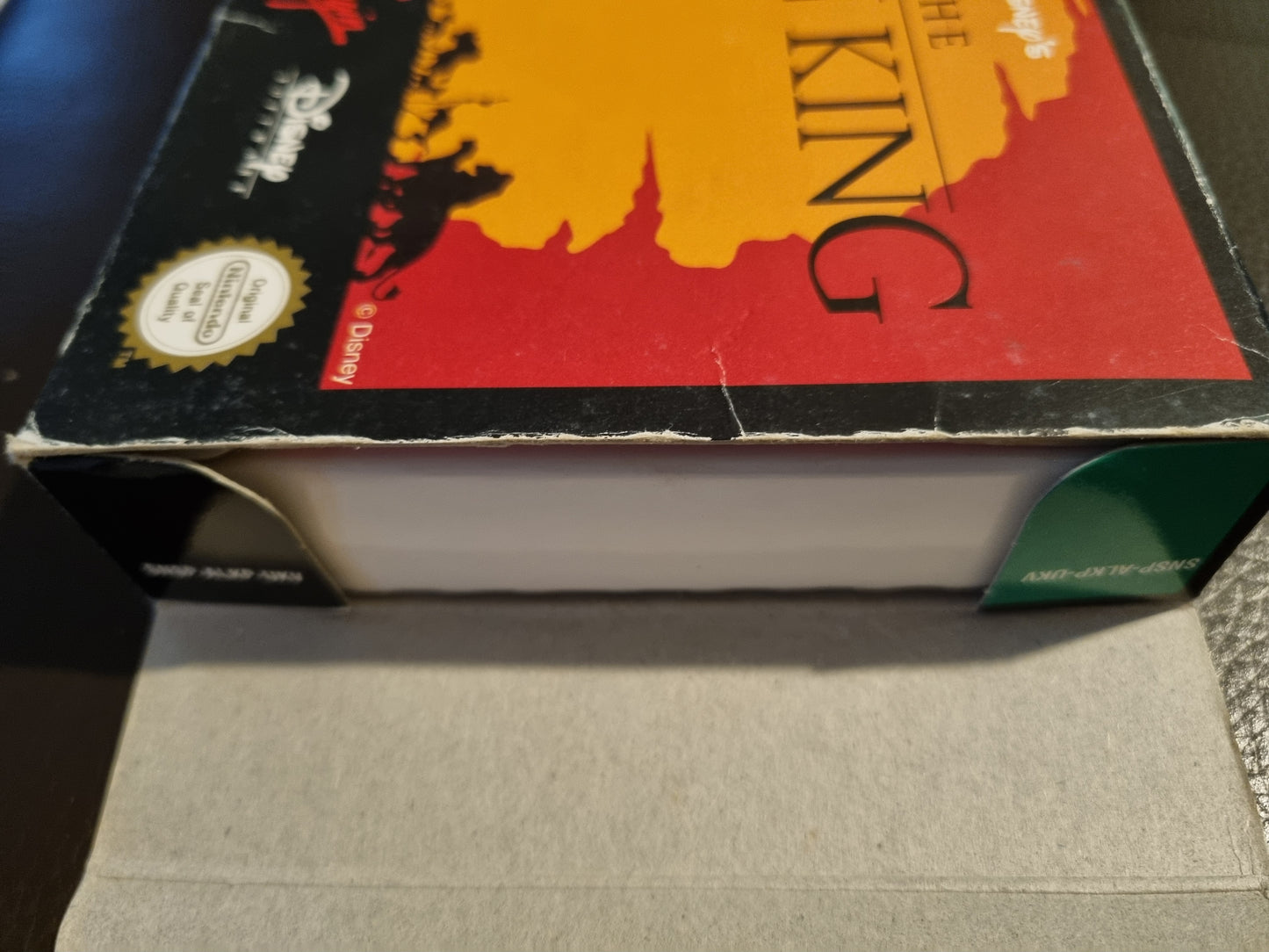 SNES The Lion King Boxed with Manual