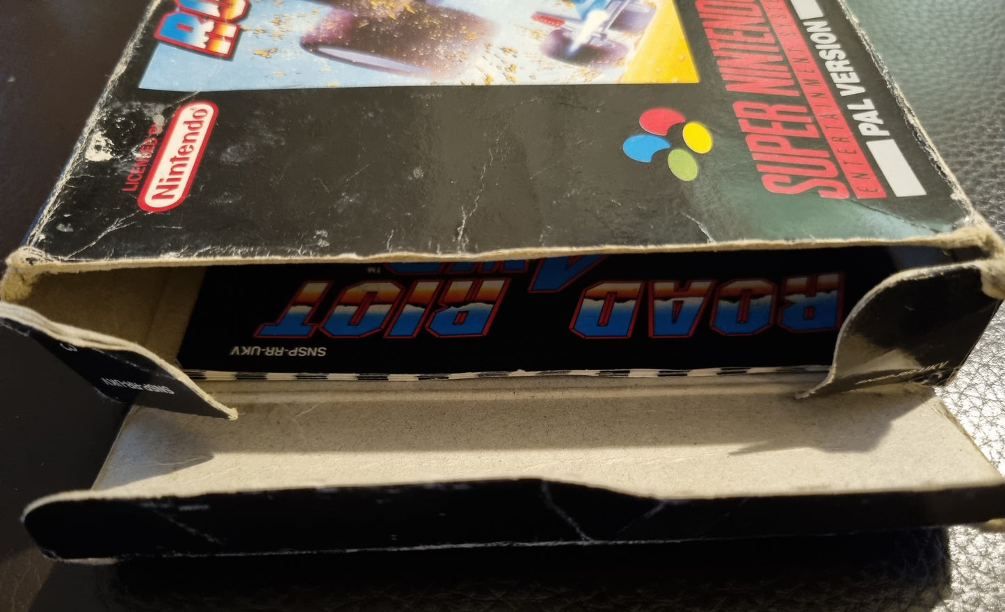 SNES Road Riot 4WD Boxed with Manual