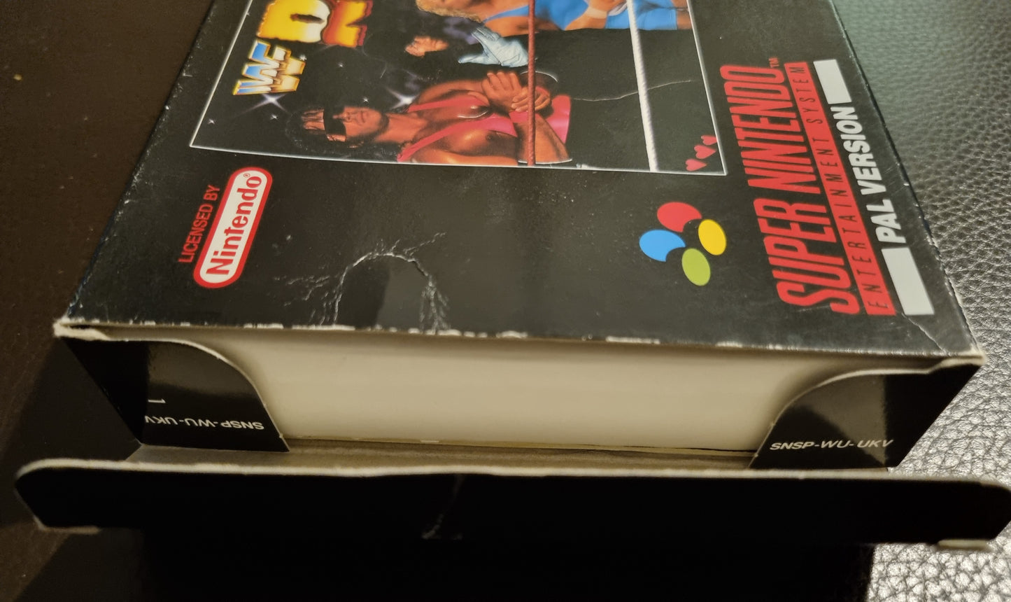 SNES WWF Royal Rumble boxed with manual