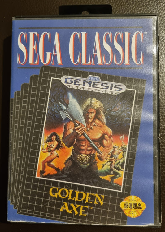 Sega Genesis Golden Axe Boxed with Manual