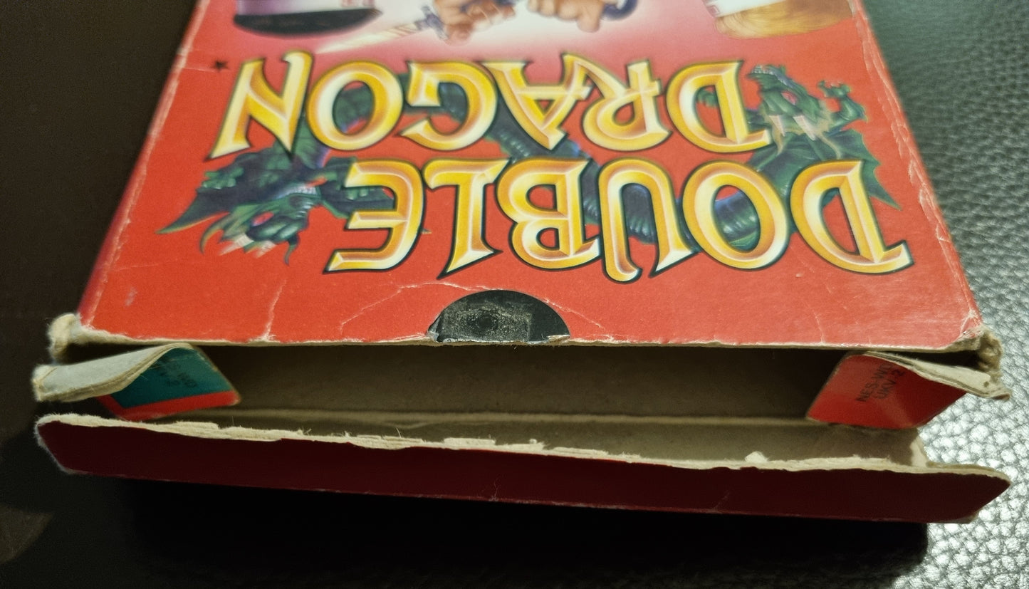 NES Double Dragon boxed with manual (no poly block)