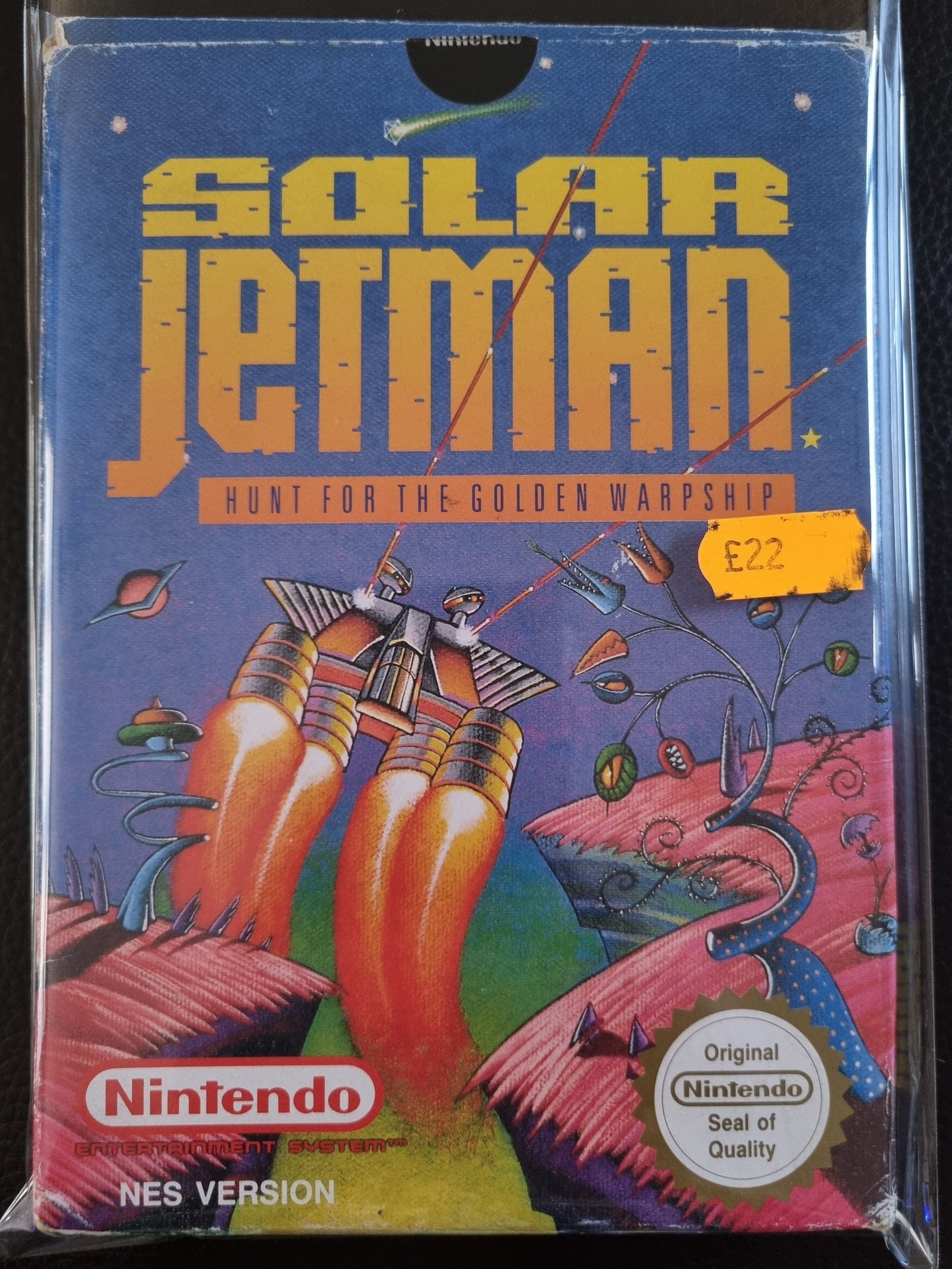 NES Solar Jetman boxed complete