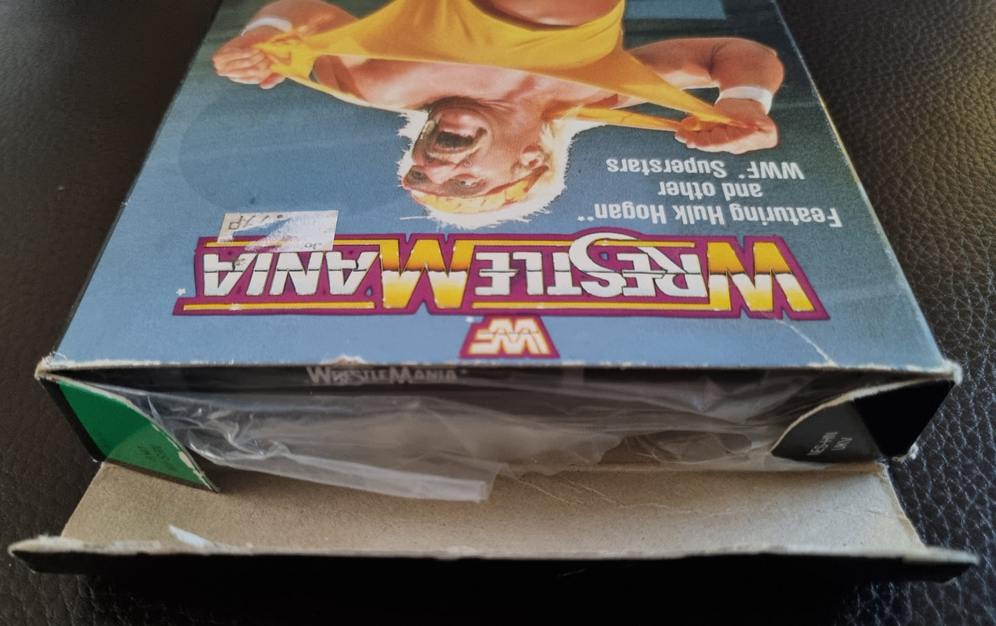 NES WWF Wrestlemania boxed complete