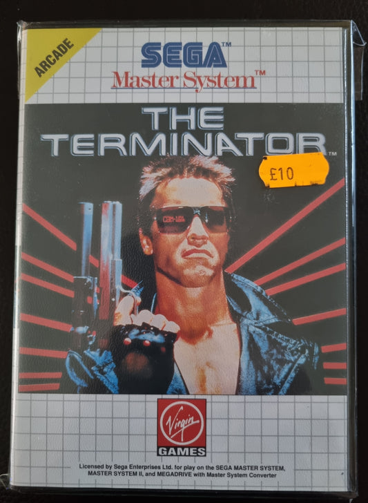 Sega Master System The Terminator boxed with manual