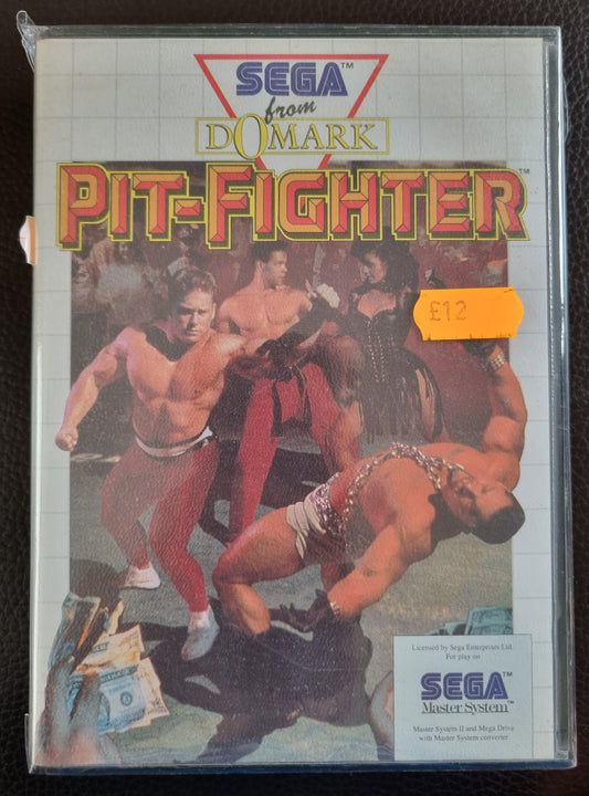 Sega Master System Pit-Fighter boxed with manual
