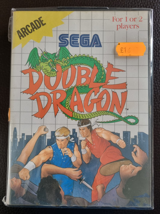 Sega Master System Double Dragon boxed with manual