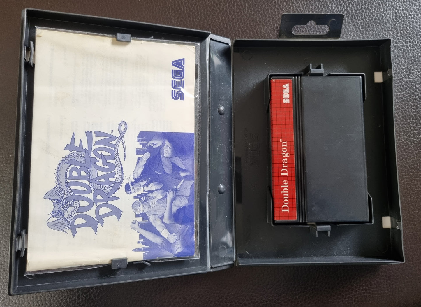 Sega Master System Double Dragon boxed with manual
