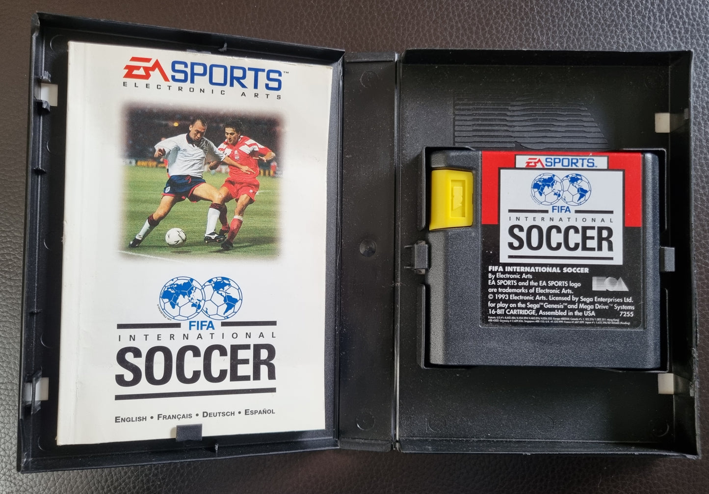Sega Mega Drive Fifa International Soccer boxed with manual
