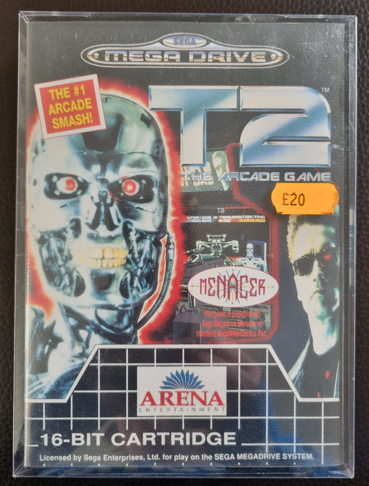 Sega Mega Drive T2 boxed with manual