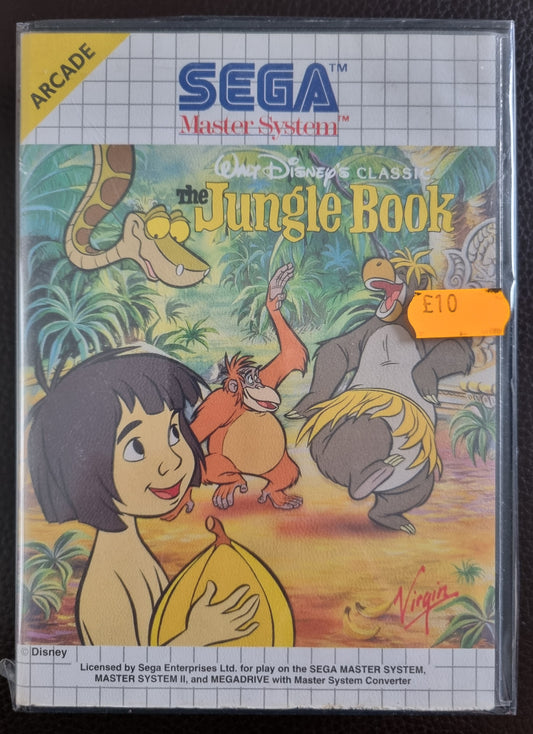 Sega Master System Jungle Book boxed with manual