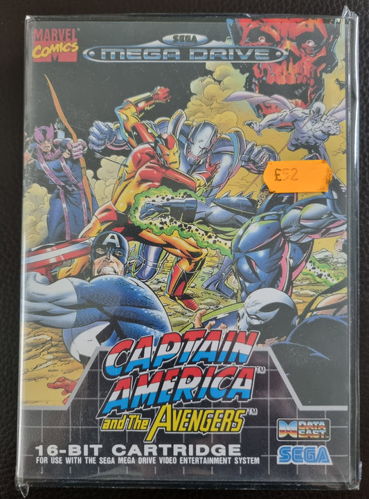 Sega Mega Drive Captain America and the Avengers boxed with manual