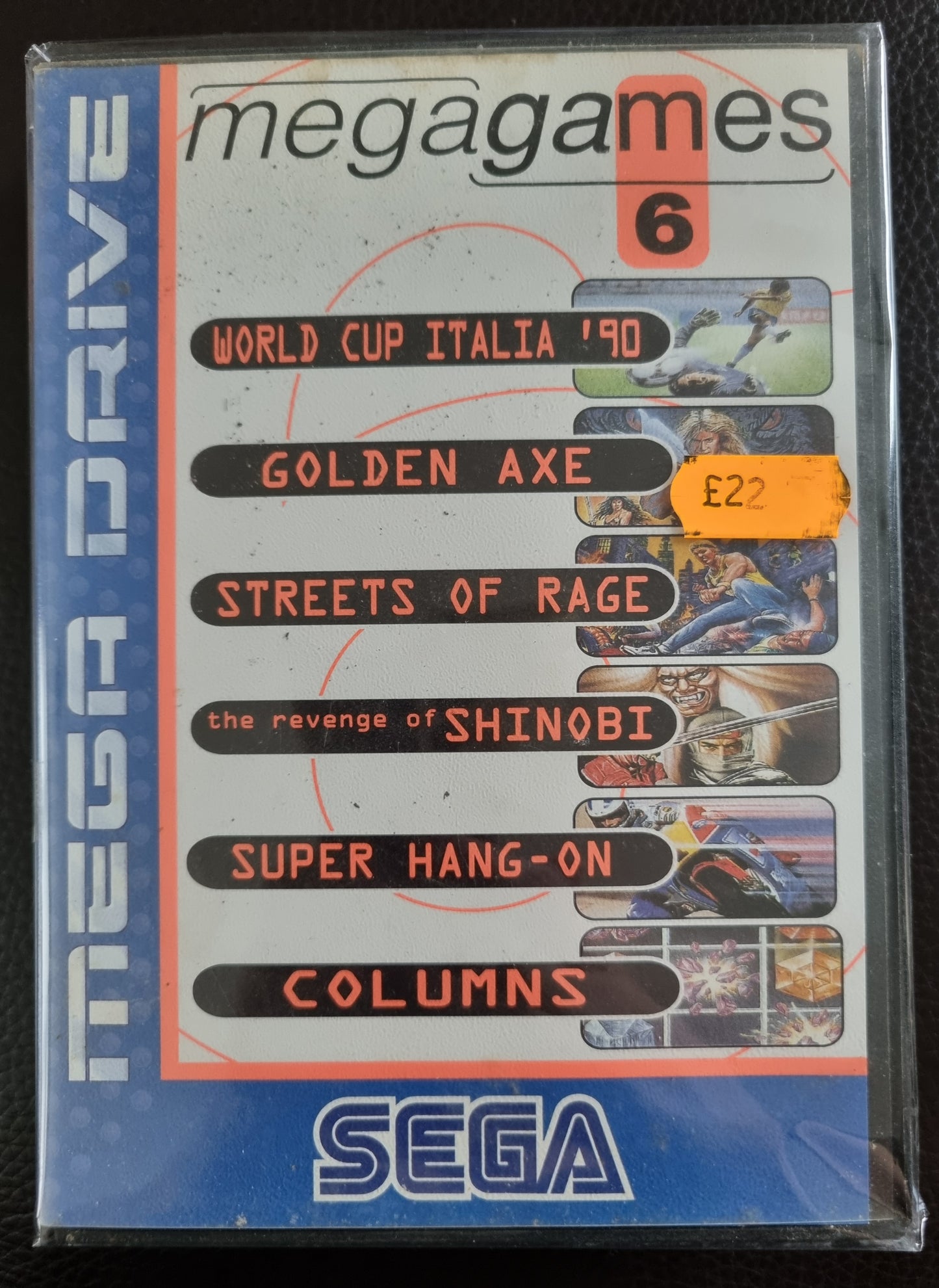 Sega Mega Drive Megagames 6 boxed with manual