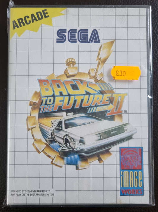 Sega Master System Back To The Future II boxed with manual