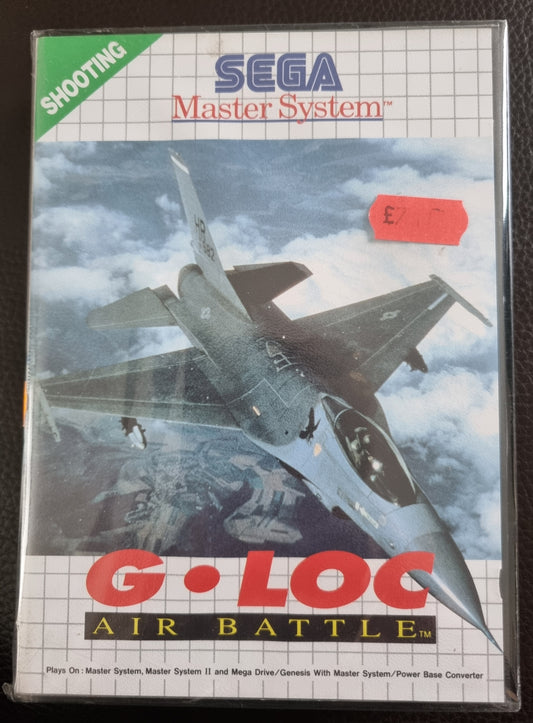Sega Master System G.Loc Air Battle boxed with/without manual