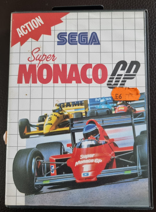 Sega Master System Super Monaco GP boxed no manual