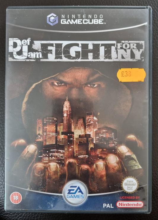 Nintendo GameCube Def Jam Fight For NY - with manual