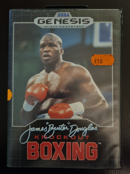 Sega Genesis James Buster Douglas Knockout Boxing boxed without manual