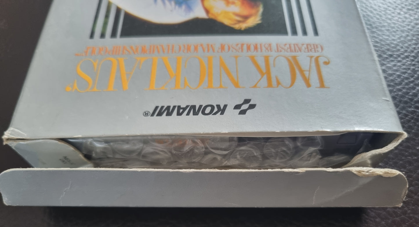 NES Jack Nicklaus Golf boxed with manual