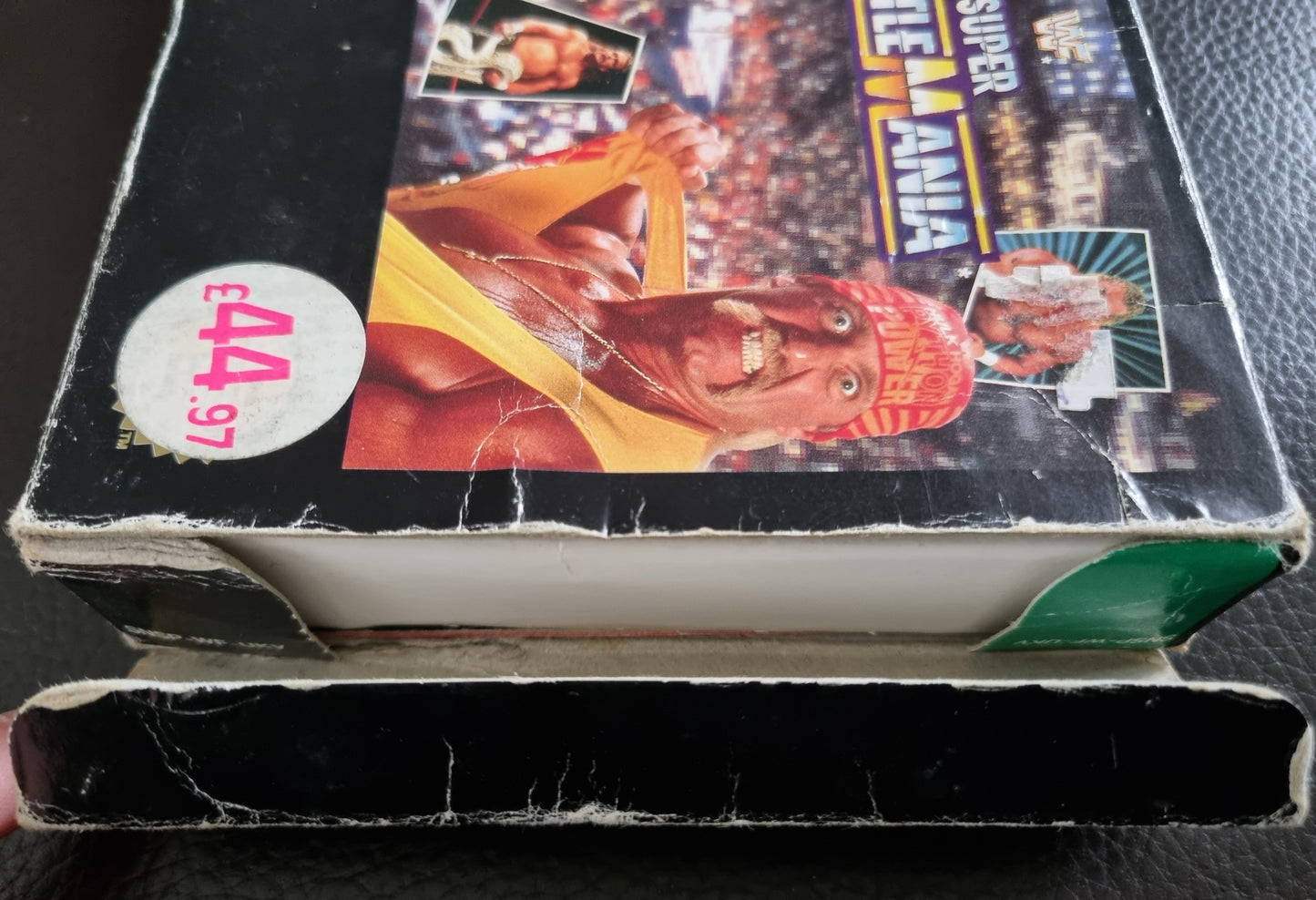 SNES WWF Super Wrestlemania boxed with manual