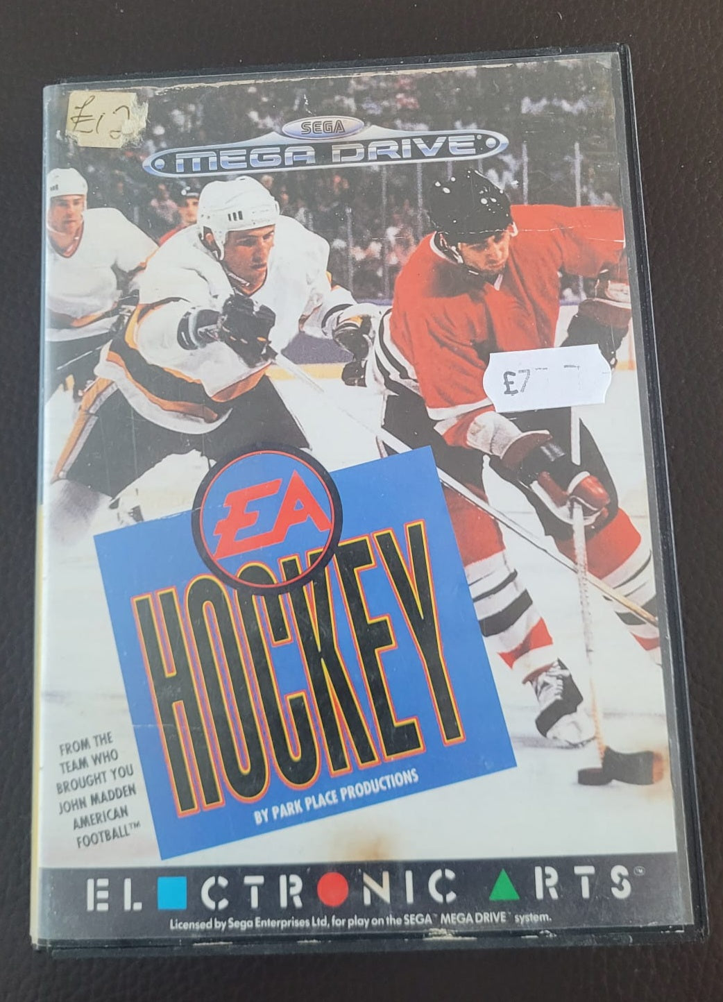 Sega Mega Drive EA Hockey boxed with manual