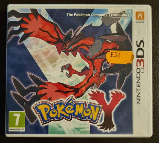 Nintendo 3DS Pokemon Y boxed with manual