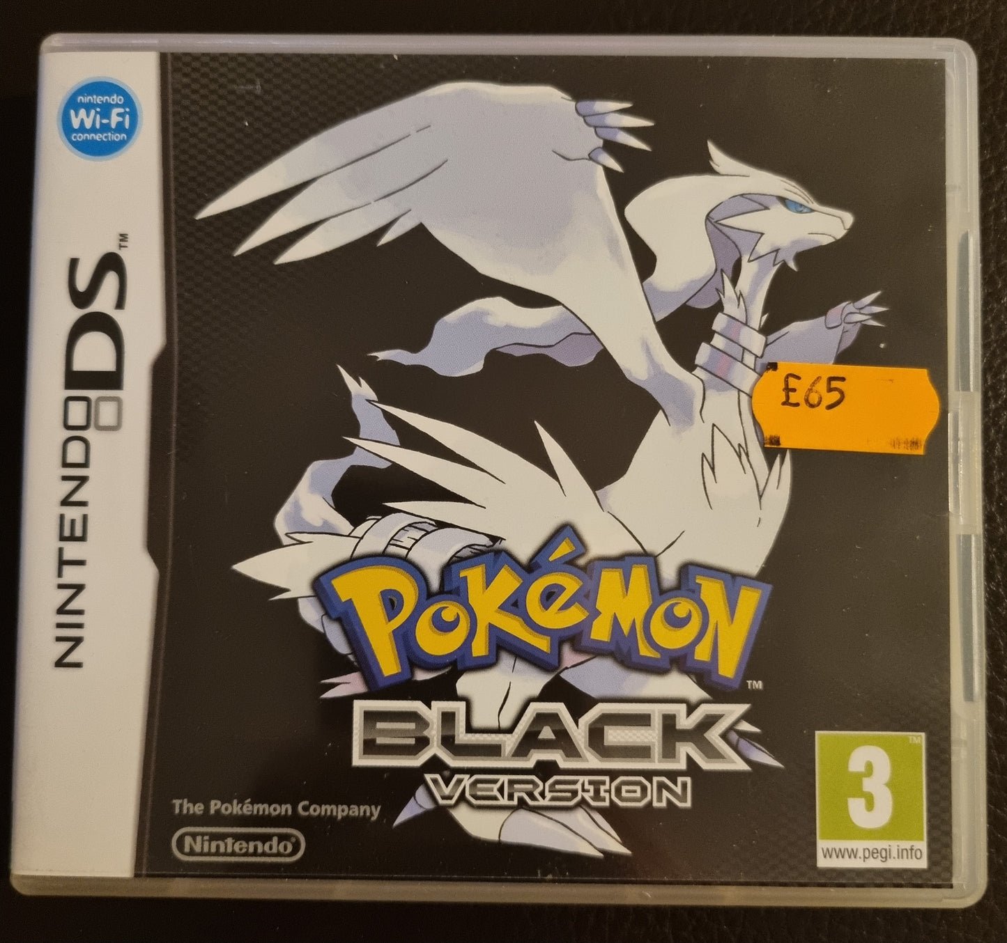 Nintendo DS Pokemon Black Version boxed with manual