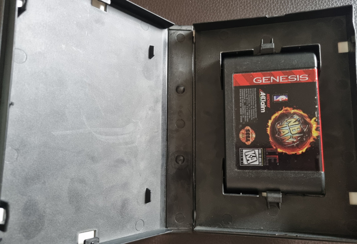 Sega Genesis NBA Jam boxed without manual