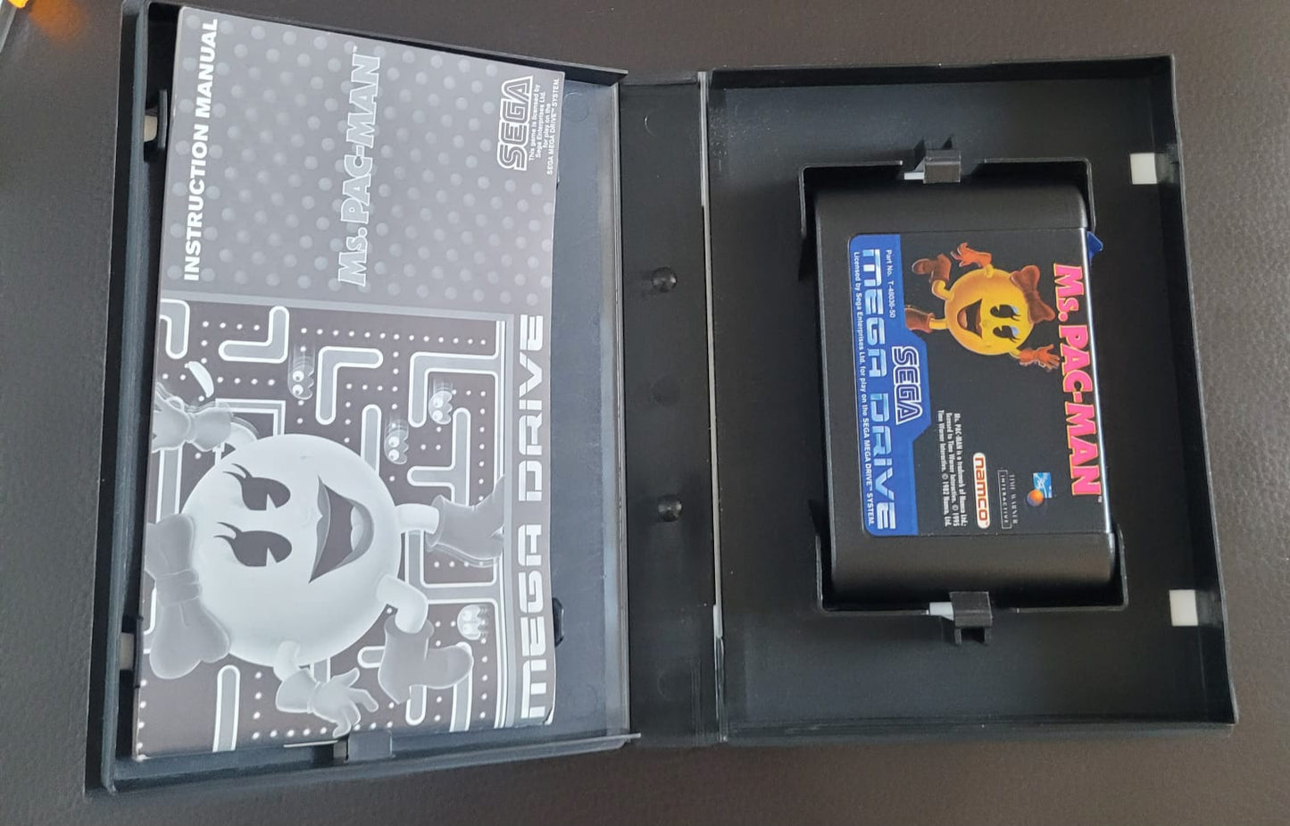 Sega Mega Drive Ms. Pac-man boxed with manual
