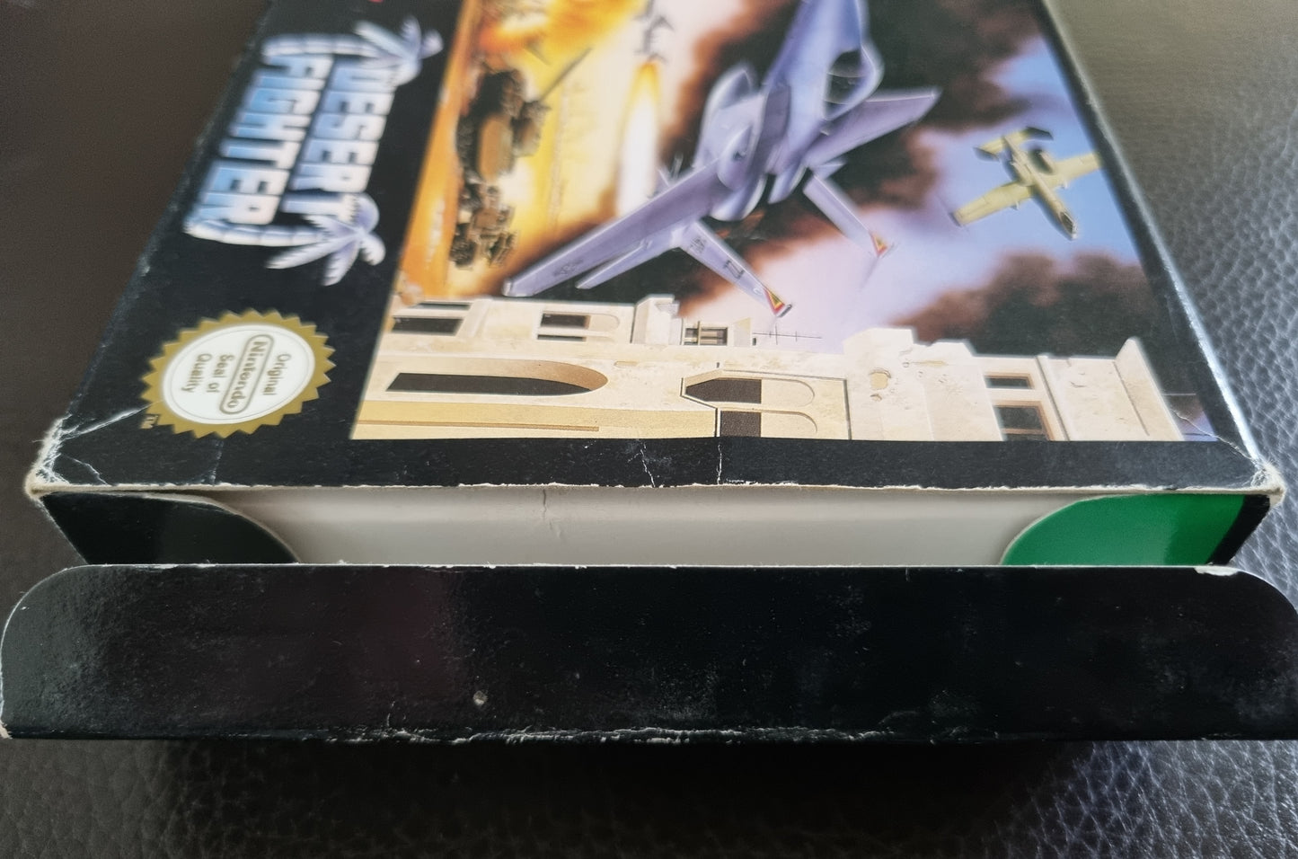 SNES Desert Fighter boxed with manual