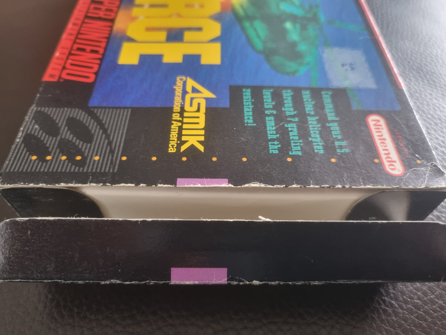 SNES D-Force boxed with manual NTSC
