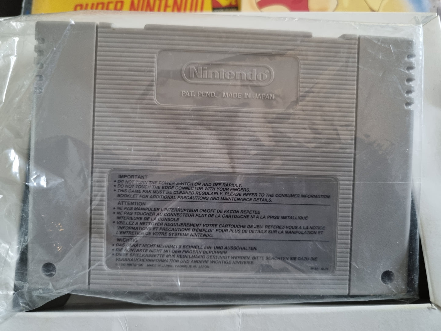 SNES Street Racer boxed with manual