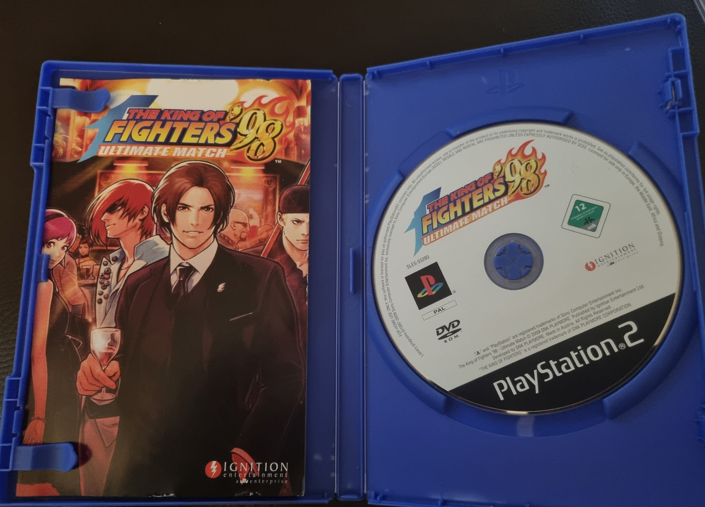 PS2 The King of Fighters 98 boxed with manual