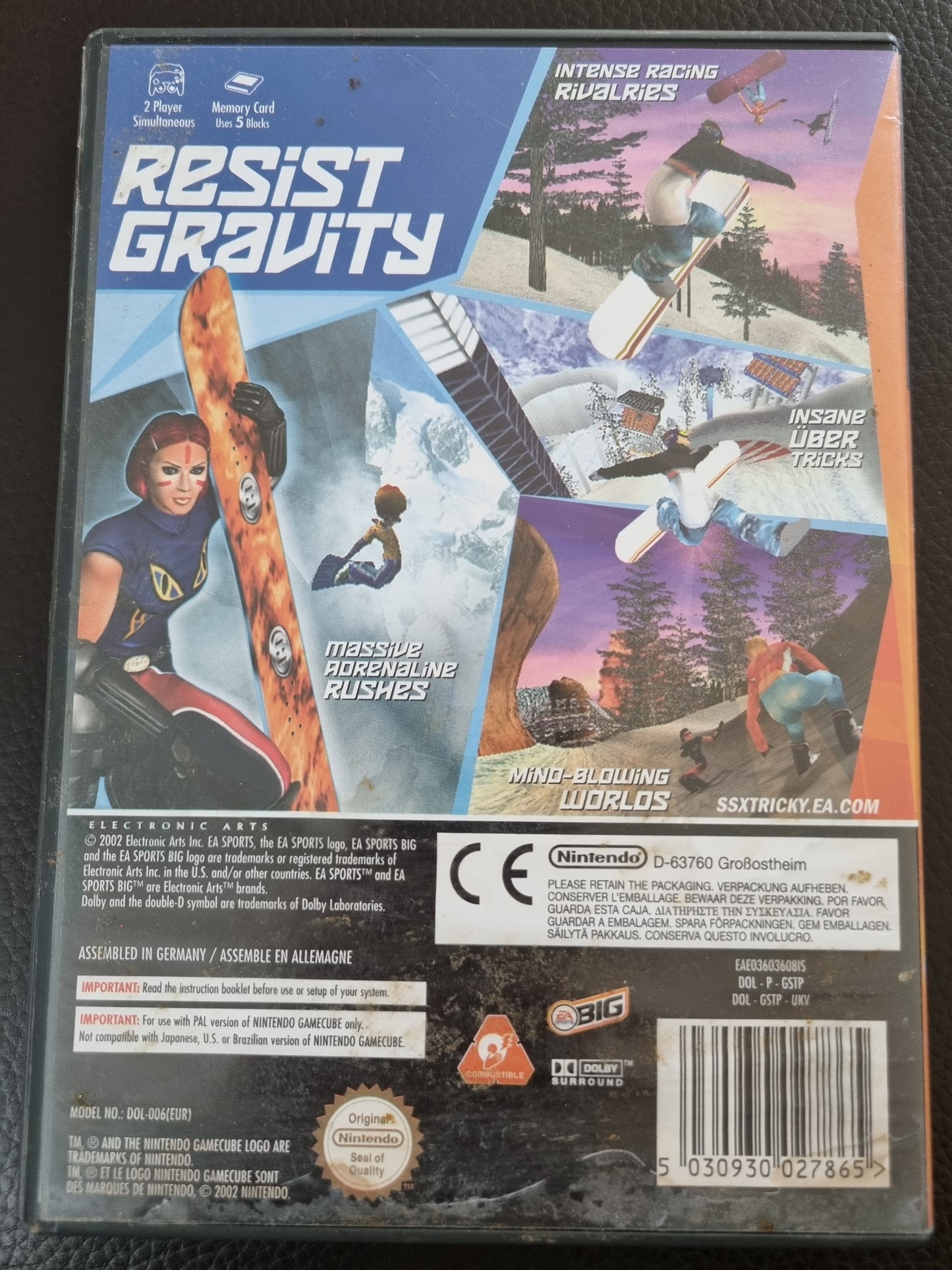 Nintendo GameCube SSX Tricky - with manual