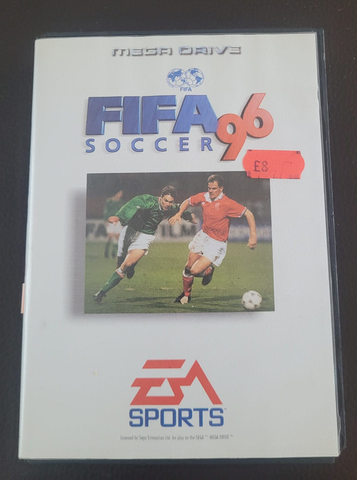Sega Mega Drive Fifa 96 boxed with manual