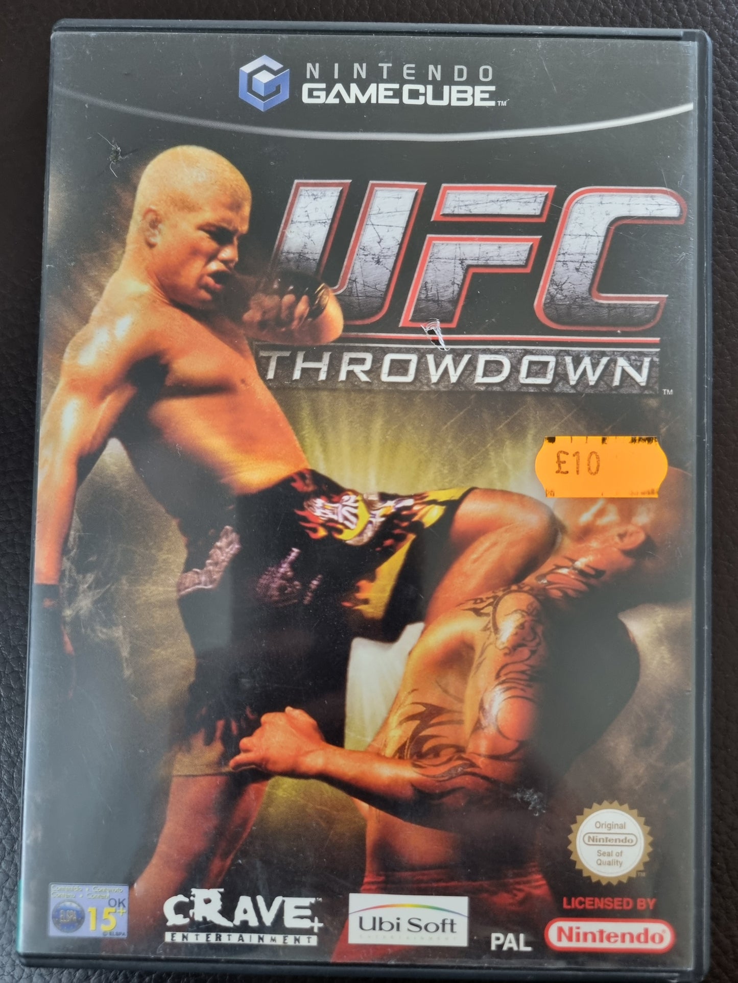 Nintendo GameCube UFC Throwdown- with manual