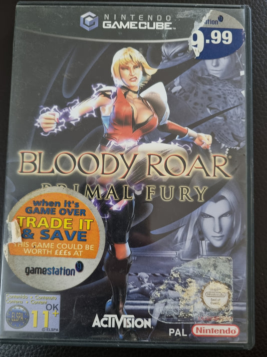 Nintendo GameCube Bloody Roar Primal Fury - with manual