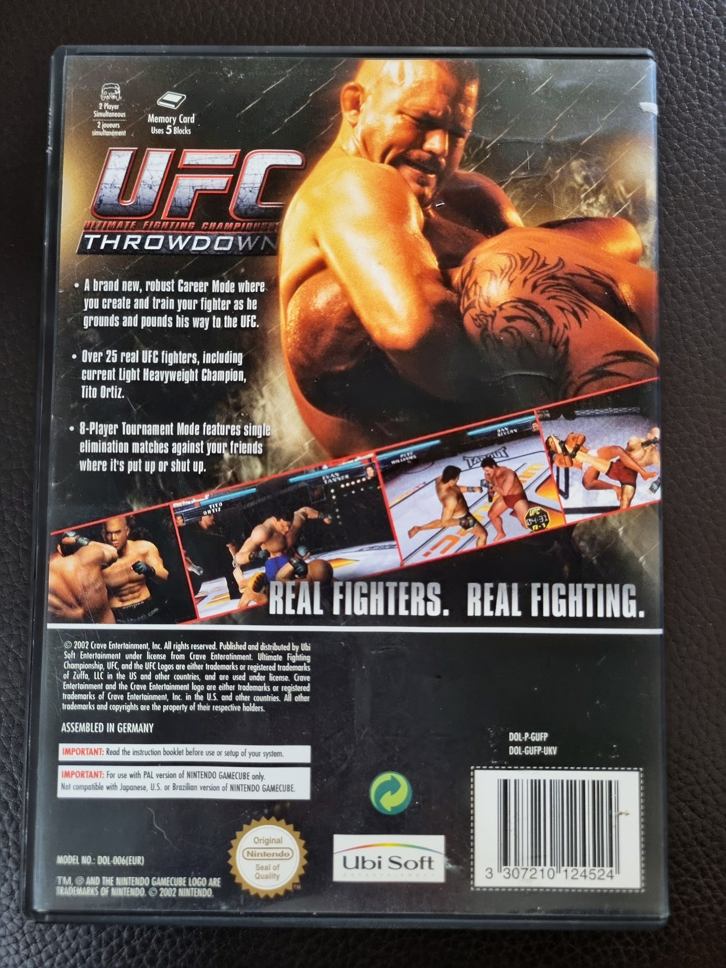Nintendo GameCube UFC Throwdown- with manual