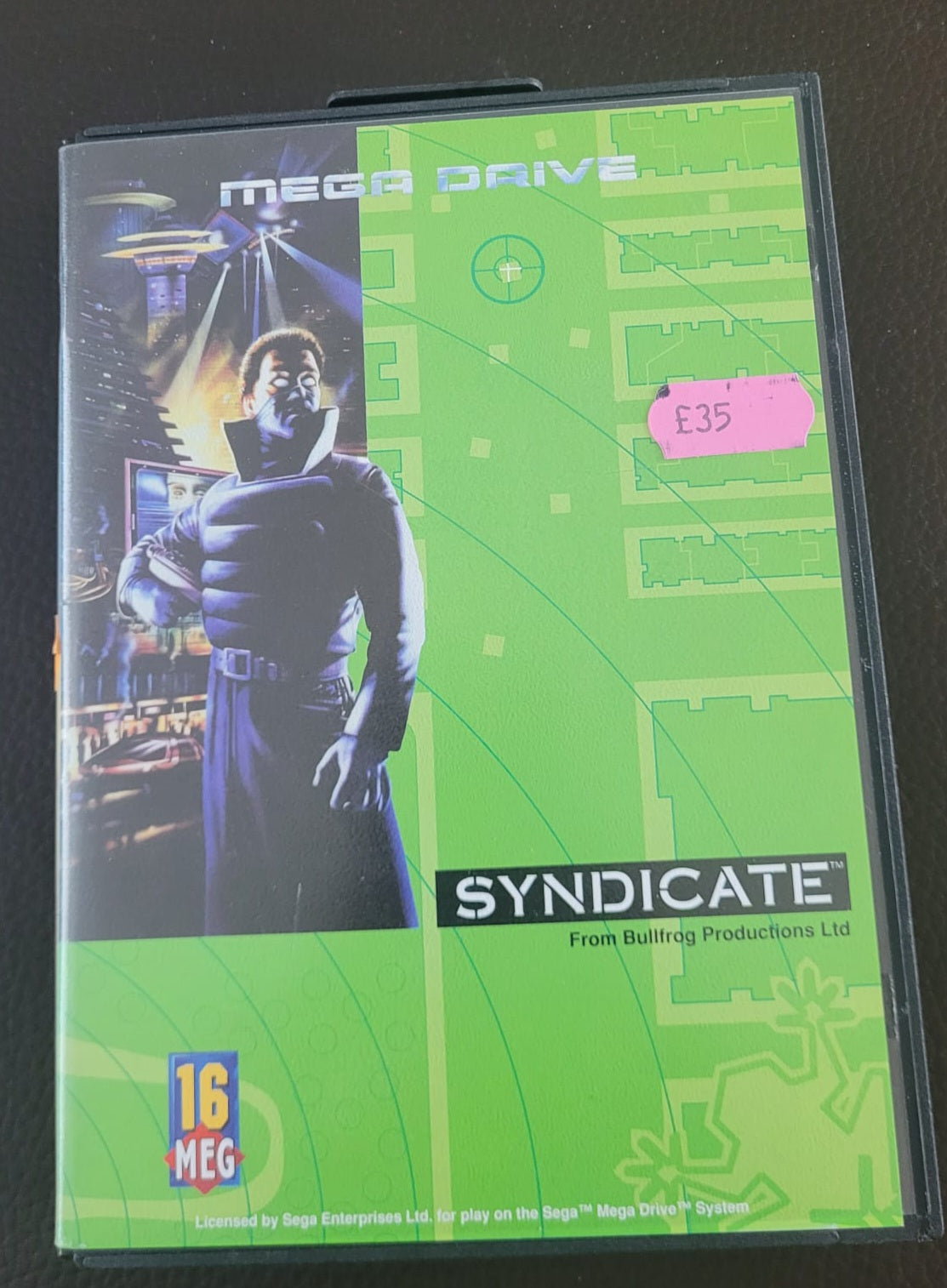 Sega Mega Drive Syndicate boxed with manual